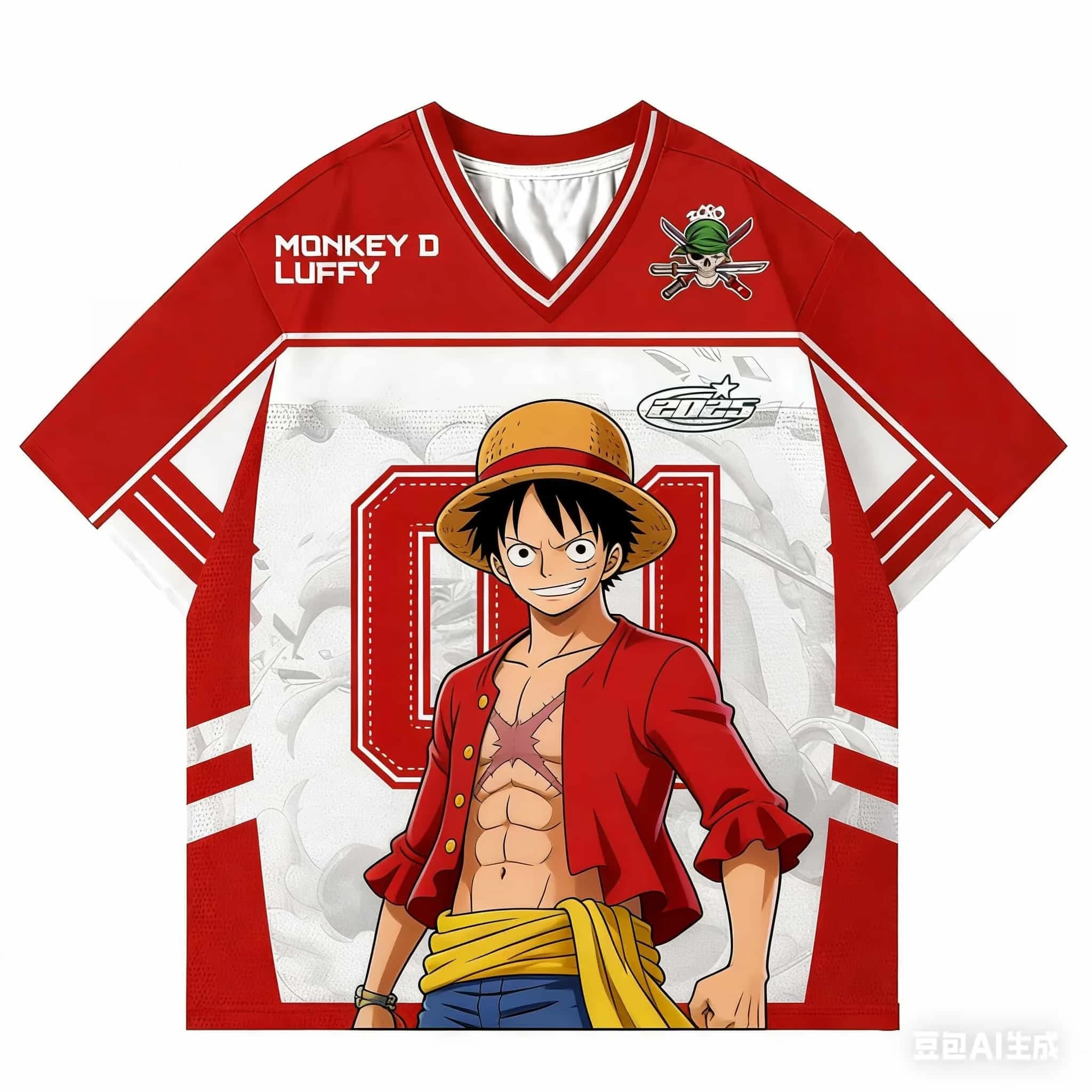2026 Anime Baseball Harajuku Anime Style Casual Parent Child Short Sleeved Quick Drying T-shirt