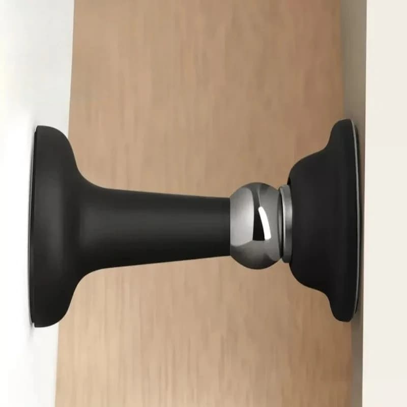 Stainless Steel Strong Magnetic Door Suction Thickened Suction Household Silent Anti-collision Door Stopper No Drilling Required