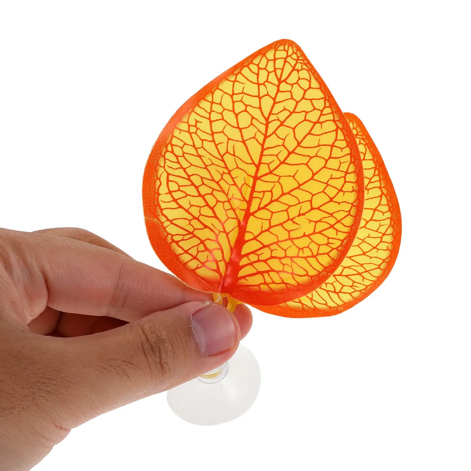 10pcs Resting Leaf Hammock For Breeding Spawning Natural Look Fish Tank Betta Leaves Hammock Artificial Plants Accessory
