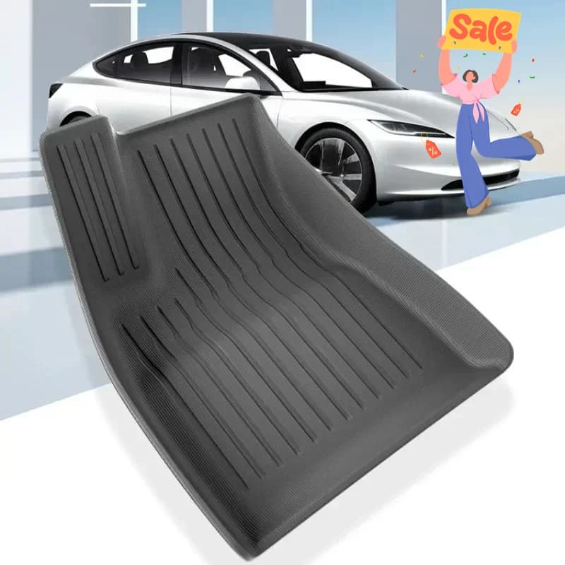Tappetini per auto per Tesla Model 3 Highland 2025 TPE impermeabile antiscivolo Sinistra Destra Driving Floor Liner Anti Dirty Pad Accessori