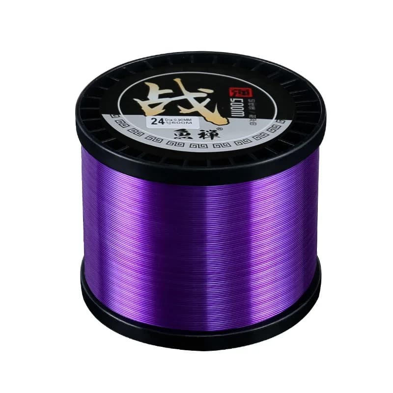 Filo da Pesca in Nylon Extra Spesso 100M 500M, Alta Resistenza all'Abrasione, Forte Trazione, per Pesca in Mare e Ancoraggio Black Pit