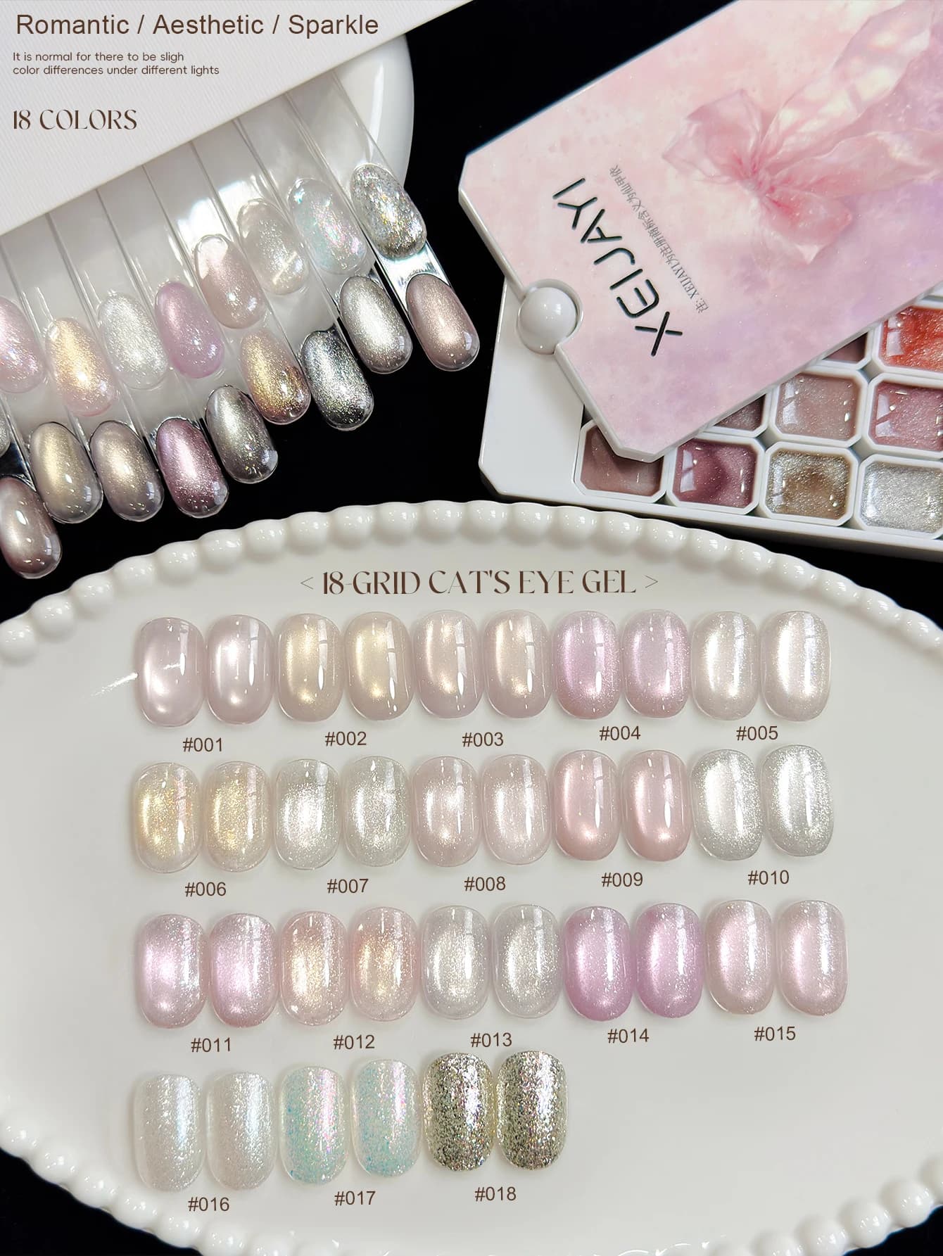 18 Colors Patting gel Smudge Canned High Saturation Popular Semi-Solid Nail Polish gel Women's Salon Manicure DIY
