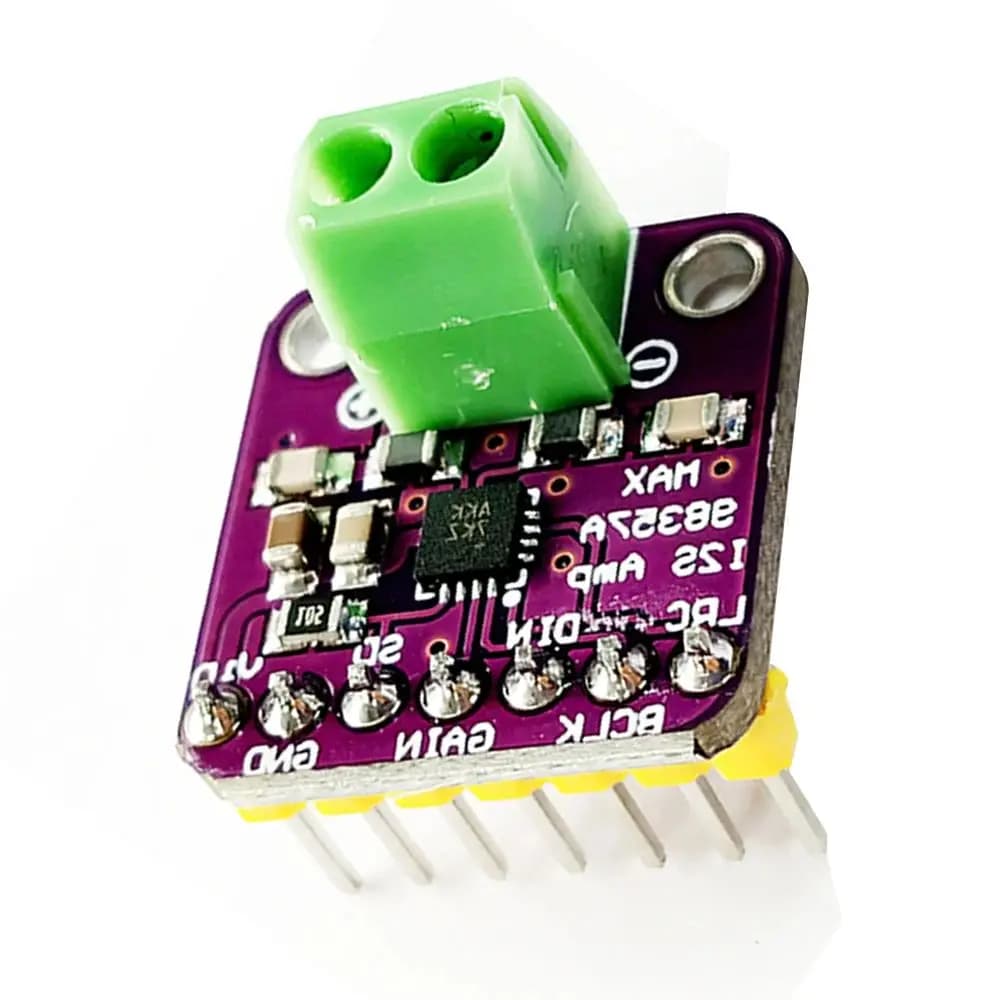7PIN MAX98357 I2S audio amplifier module for class D amplification support without Raspberry Pi ESP32 filter