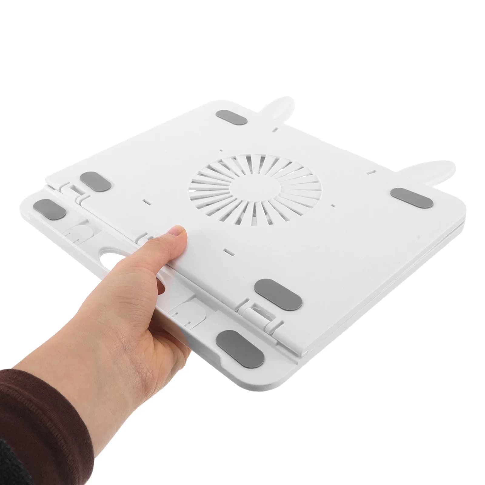 Foldable Bunny Ear Laptop Stand Desktop Tablet Holder Adjustable Multi-Angle Dock Portable Tablet and Laptop Holder