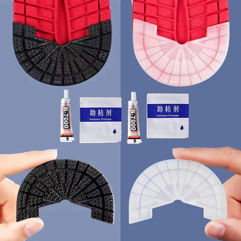 Suola in gomma Protector Sneakers Suola Scarpe Riparazione Adesivi Solette antiscivolo Autoadesivo Sostituzione Scarpa Suola Resistente all'usura
