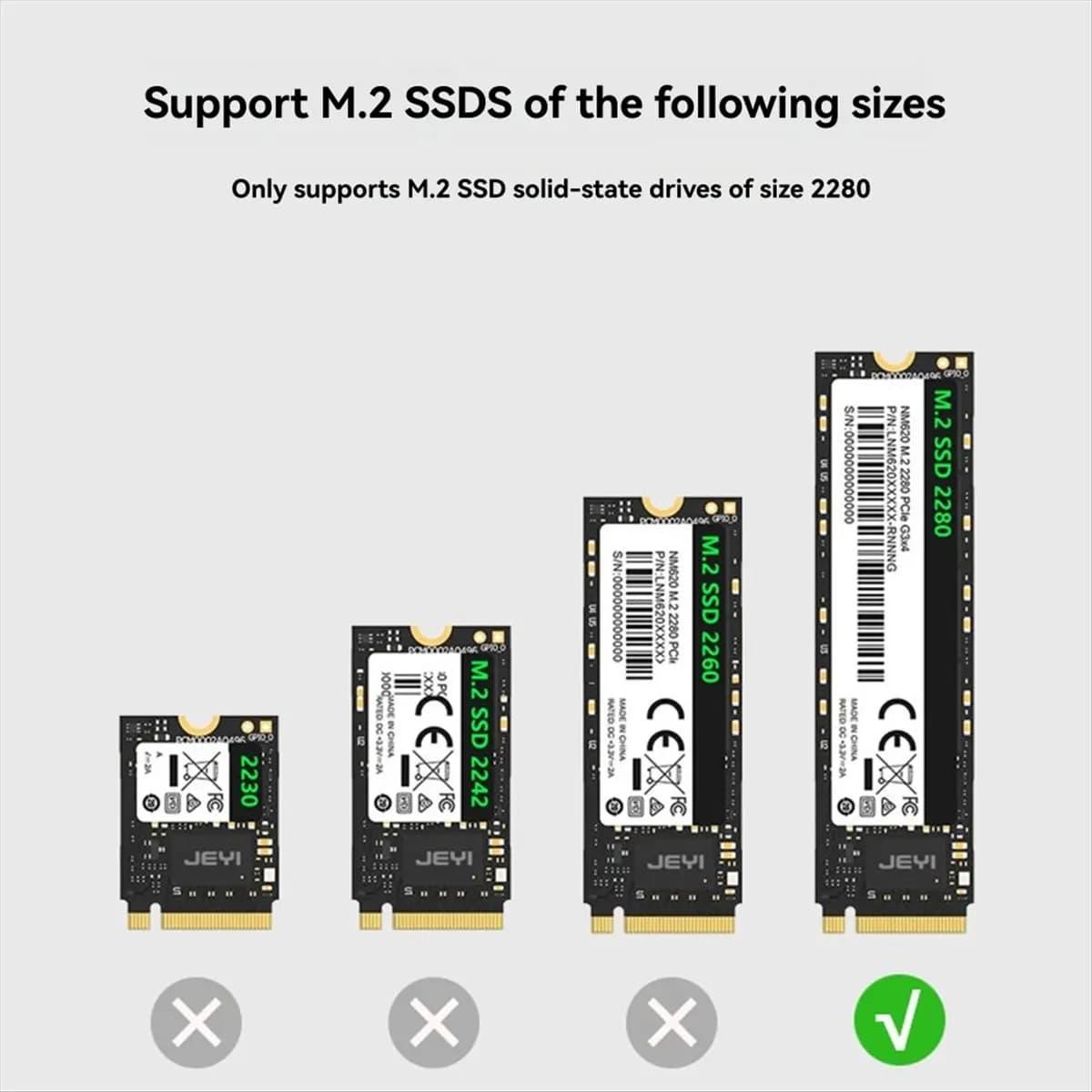 ABGZ RGB Hard Drive Enclosure External SATA to Type-C 7mm HDD SSD Case 10Gbps for NVME SATA M.2 2280 M Key B Key B/M Key