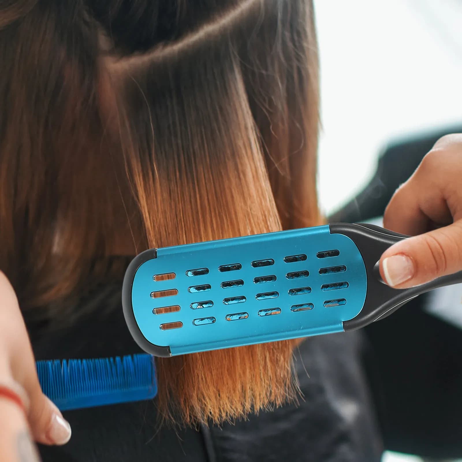 Hair Smoothing Brush with Double Face Seeds for Women