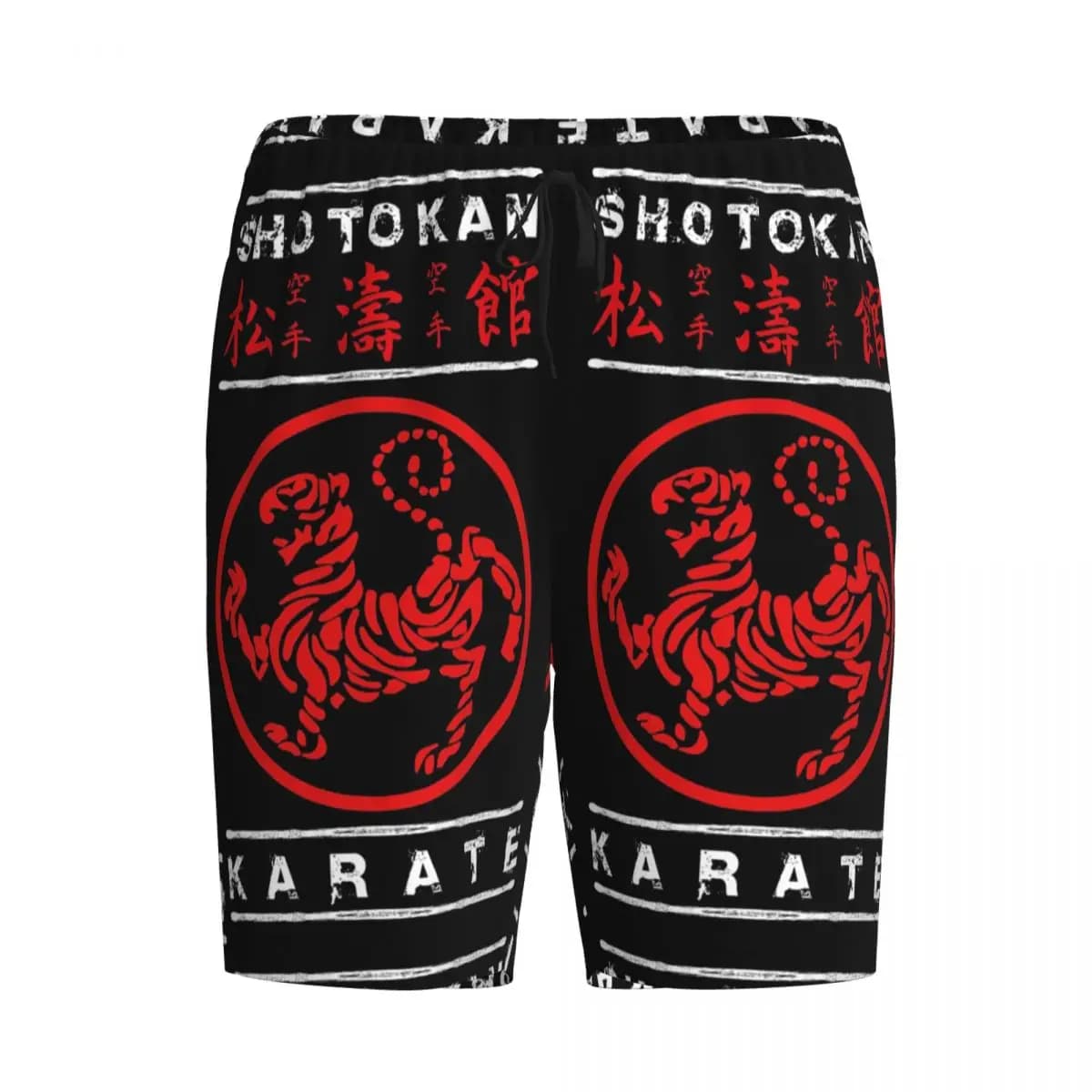 Custom Shotokan Karate White Text Shorts Sleeping Pants Men Pajama Pants Lounge Sleep Sleepwear Bottoms