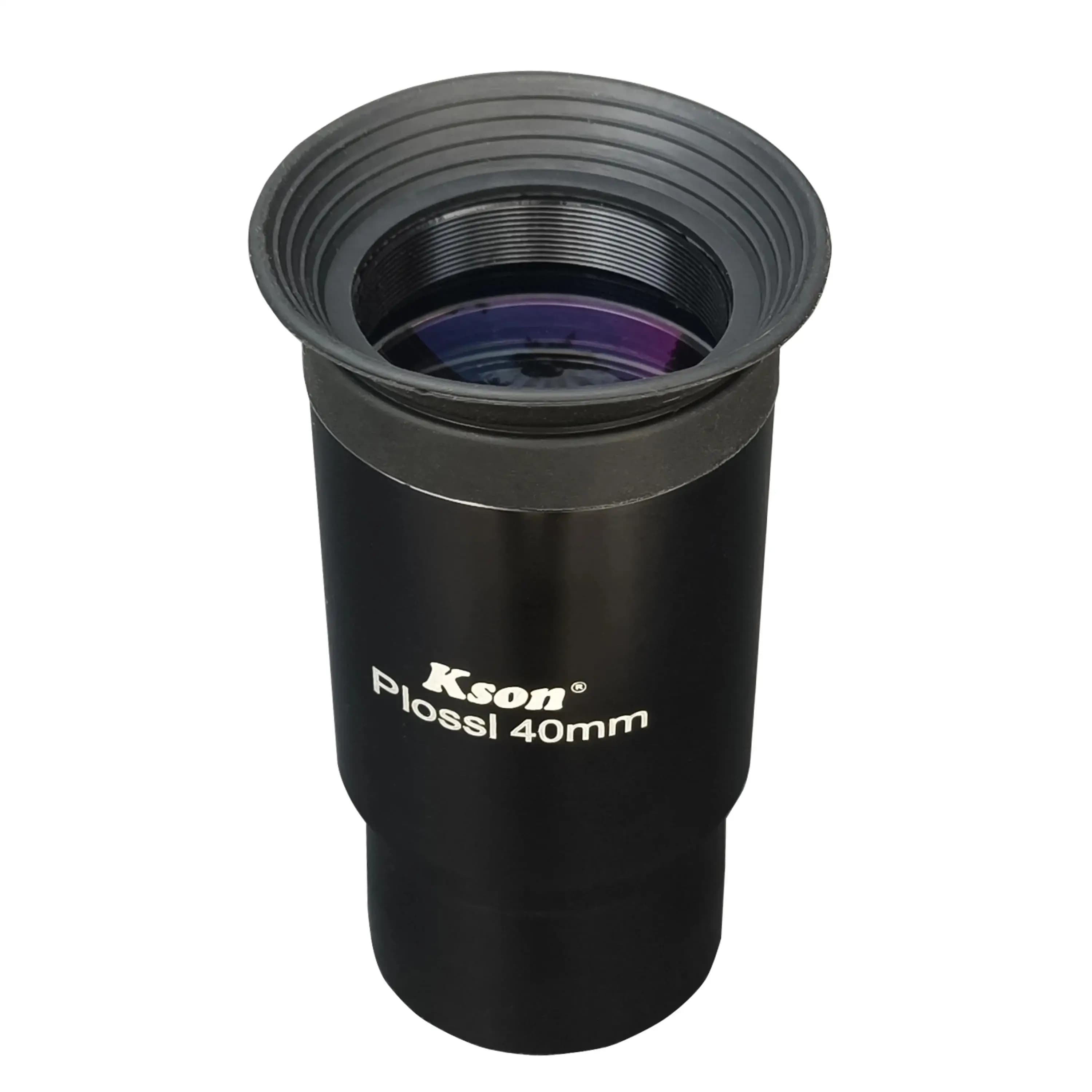 Oculare Kson Plossl da 1,25 pollici 40 mm, 46 ° Campo visivo grandangolare, accessori astronomici per telescopio astronomico