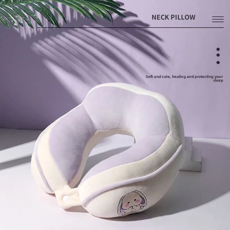 Gobba cuscino a forma di U ufficio pisolino cuscino per il collo cuscino da viaggio portatile per il collo morbido cuscino per aereo cuscino in memory foam protezione per il collo