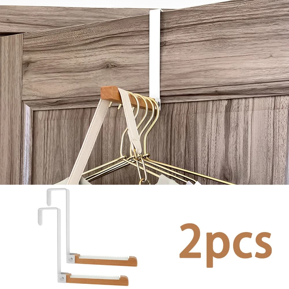 2 pezzi stendibiancheria pieghevole appendiabiti da viaggio portatile salvaspazio appendiabiti per camera da letto bagno