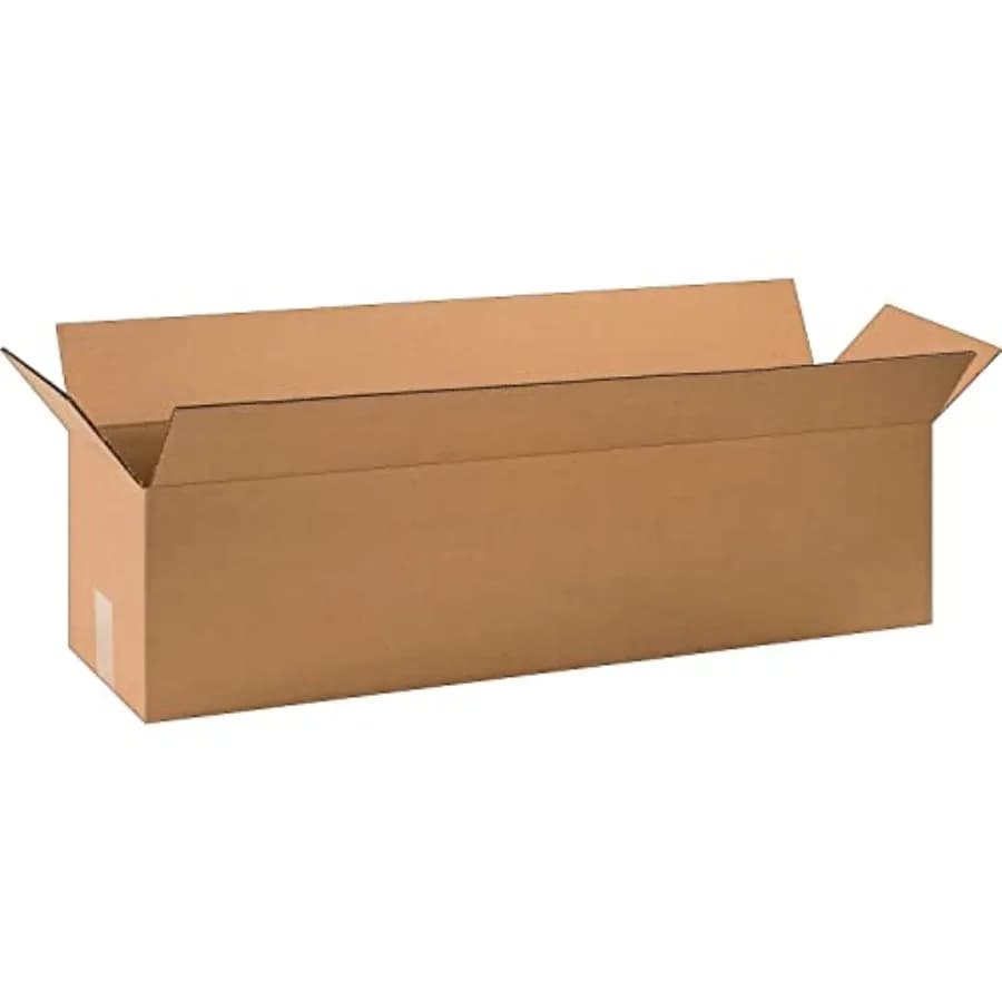 Shipping Boxes Long 32"L x 8"W x 8"H 25-Pack - Corrugated Cardboard Box for Moving Mailing Packing Packaging and Storage