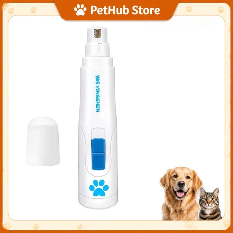 YS Electric Pet Nail Grinder Professional Nail Trimmer For Large Dogs And Cats Portable Rechargeable Pet Grooming Tool