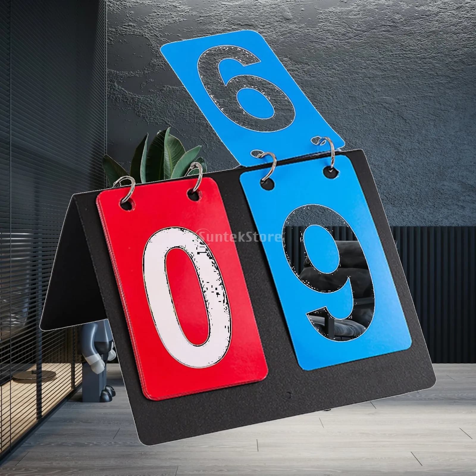Sports Scoreboard Flip Number Board Lightweight Substitution Board for Outdoor Volleyball Basketball Badminton Baseball