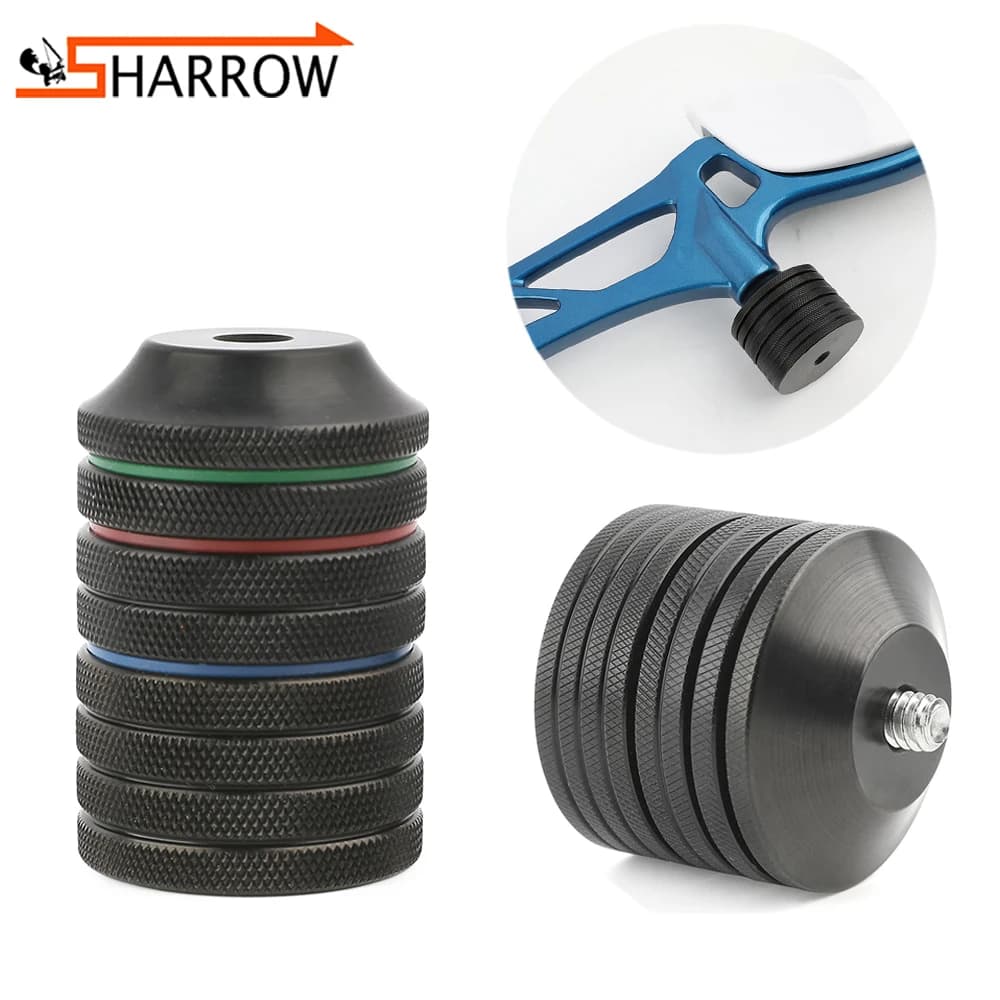 Kit contrappeso per stabilizzatore per tiro con l'arco Kit per tiro con l'arco e freccia peso dell'equilibrio dell'ammortizzatore per accessori per la caccia all'aperto