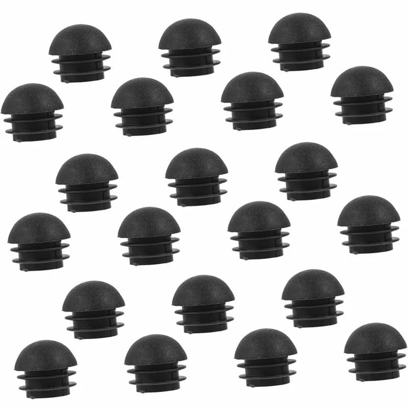 26 piedini per mobili da 22 mm, rotondi per gambe di sedie con tubo rotondo, protezioni per pavimenti resistenti all'usura e silenziose