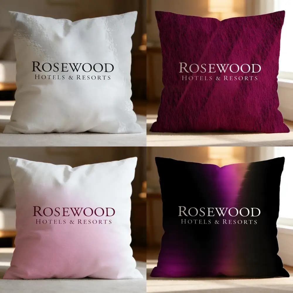 Fodera per Cuscino in Palissandro R-RRosewood, Morbida e Lavabile, Multiuso per Divano, Letto, Viaggi e Ufficio