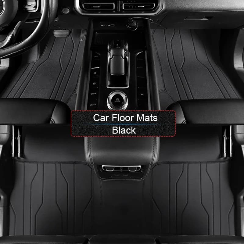 Custom Leather Nappa Anti-slip Car Foot Protect Waterproof Luxury Car Mat Pad Accessory For GWM POER CANNON 2024-present