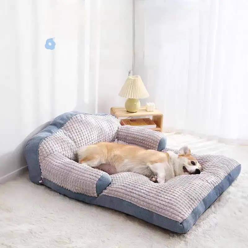 Letto per gatti per animali domestici Lettino universale per cani quattro stagioni Comodo divano letto caldo per la casa Tappetino per dormire per cani di grandi dimensioni per gattini invernali
