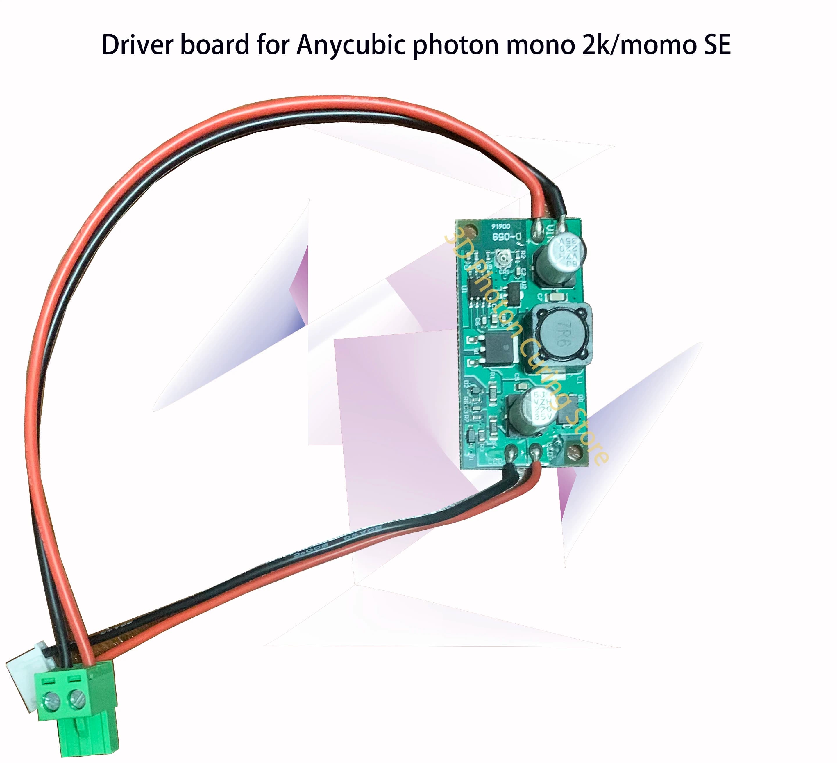 Stampante 3D uv led 405nm scheda driver sorgente luminosa per Anycubic photon mono 2k/momo x 4K 6.08/6.23/8.9 pollici 12V/24V Boost board