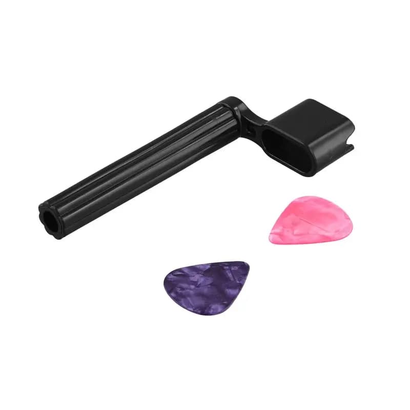 HOES-String Stool + 2 Picks Premium Crank per chitarra Western, chitarra classica, chitarra elettrica o chitarra acustica