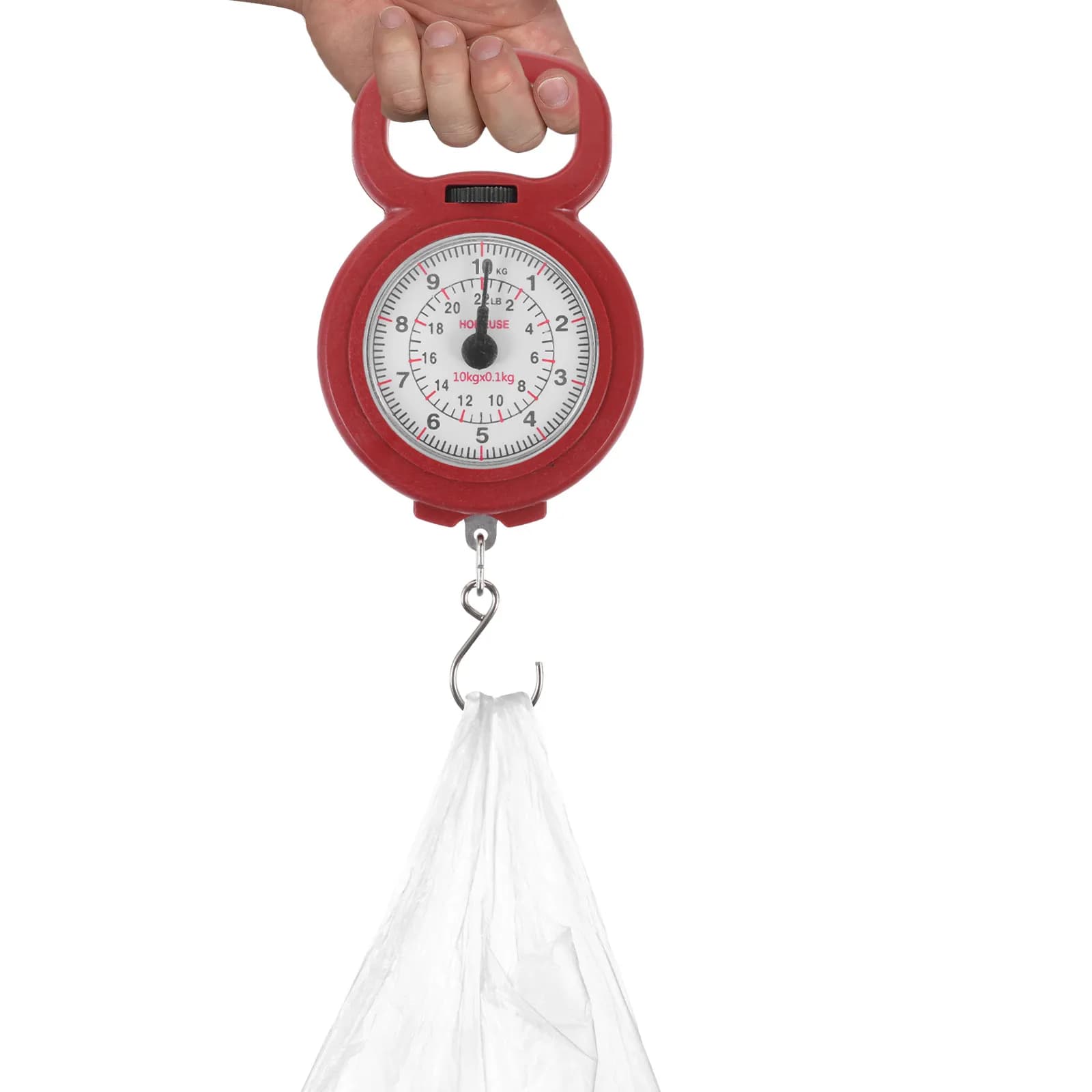 Small Portable Hanging Hook Scale Lightweight High Accuracy for Kitchen Fishing Camping Travel Luggage Digital Scale 10Kg