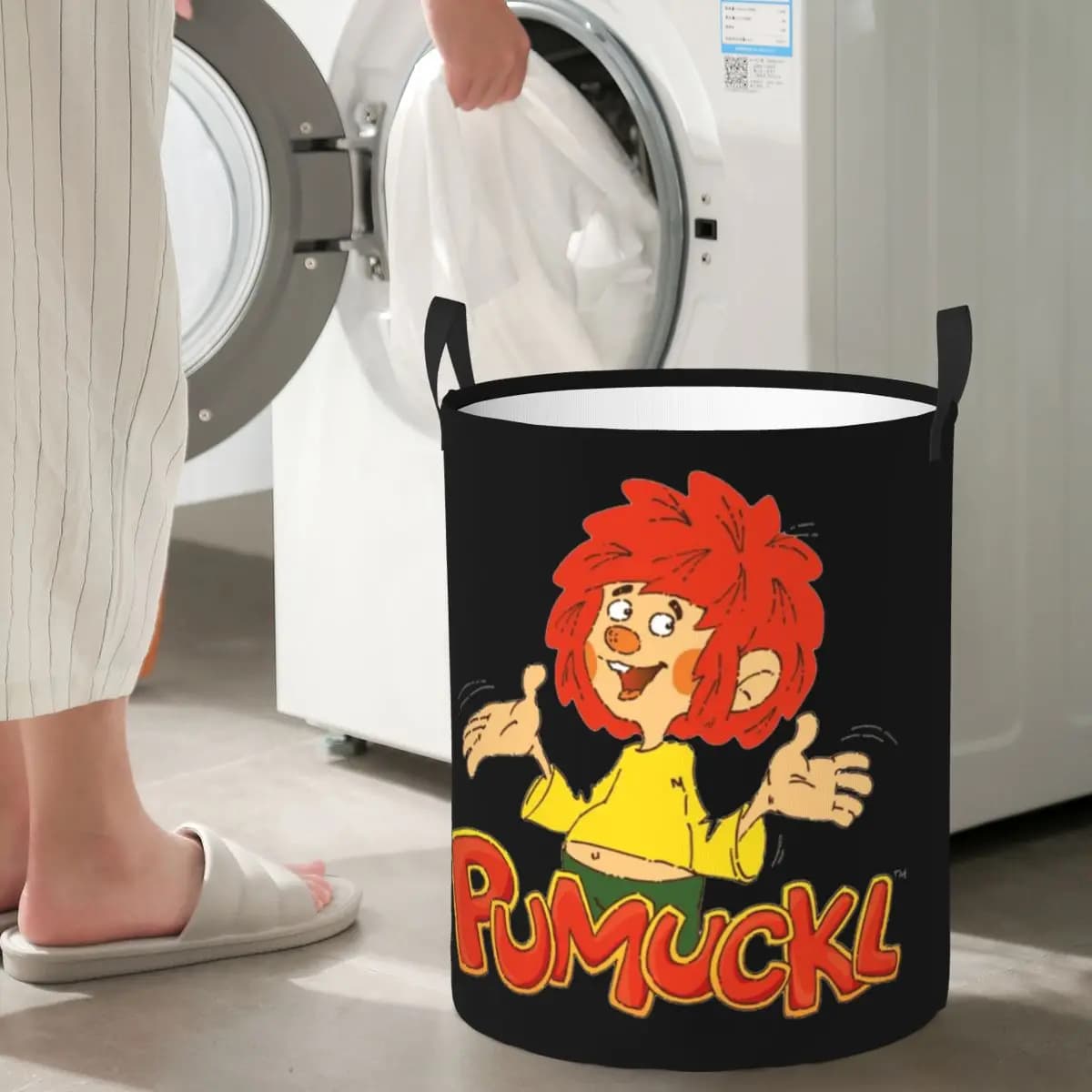 Pumuckl Folding Bed linen baskets dirty clothes Basket for various items Large waterproof bag