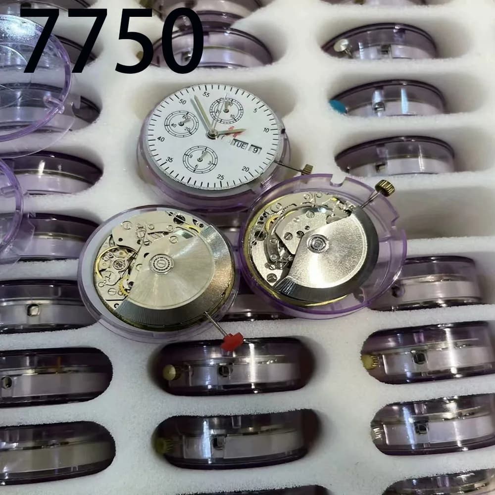 Accessori per movimenti dell'orologio Domestico 7750 7751 7753 Movimento automatico a pendolo a martello Orologio a pendolo automatico