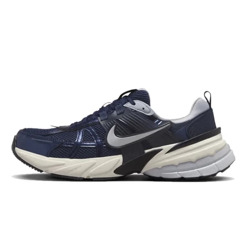 Scarpe da corsa da uomo comode e leggere Nike Low-Top per Street Wear, nuove scarpe da corsa sportive stile Street con impugnatura resistente all'usura V2K Run, scarpe sportive casual alla moda in stile millenario, nuovo modello consigliato Hj4497-400