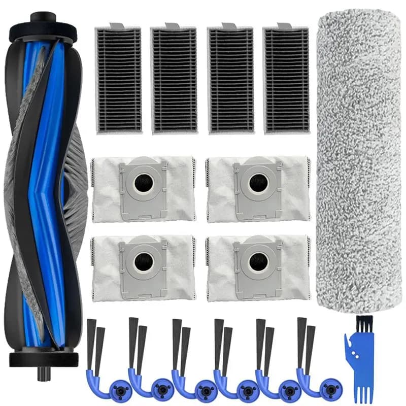 Kit di accessori B53C per parti di ricambio per aspirapolvere robot Ecovacs Deebot X9 Pro Omni / X9 Pro, spazzola principale, sacchetti per la polvere