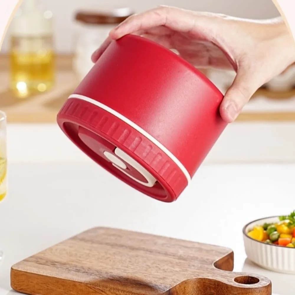 Contenitore Termico per Pranzo in Acciaio Inox Sigillato, Forma Rotonda, Pratico e Isolato, 400ml/600ml, Lavabile in Lavastoviglie