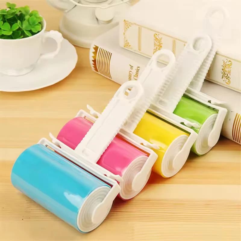 Reusable Washable Sticky Roller For Home Clean Portable Pet Hair Remover For Carpet Bed Sofa Dust Collector