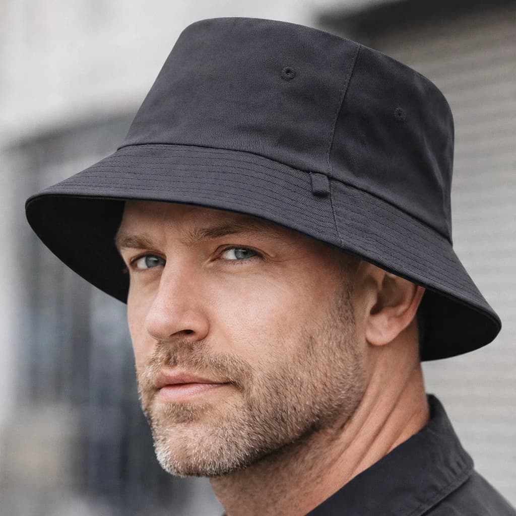 Cappello da Pescatore Oversize 62-64cm in Cotone, Indossabile su Entrambi i Lati, Cappello Estivo con Tesa Larga Anti-UV per Spiaggia e Viaggi, Unisex