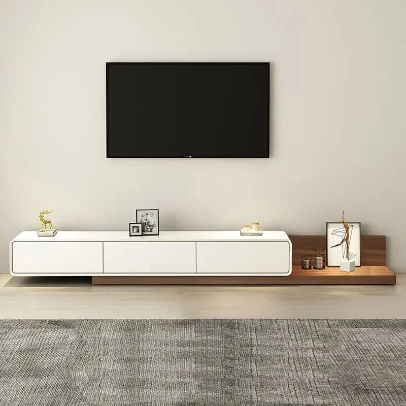 Exhibitors for aesthetic minimalist TV Exhibitors Exhibitors for luxury Nordic TV Display Cabinets for design monitors Wooden house furniture
