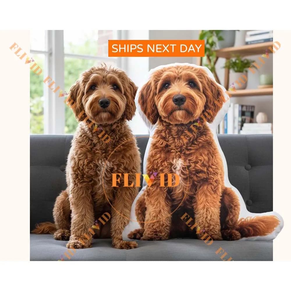 Cuscino personalizzato per animali per cani da compagnia 3D, cuscino personalizzato per foto di gatti per cani, cuscino commemorativo per animali domestici divertente cuscino per divano regalo creativo