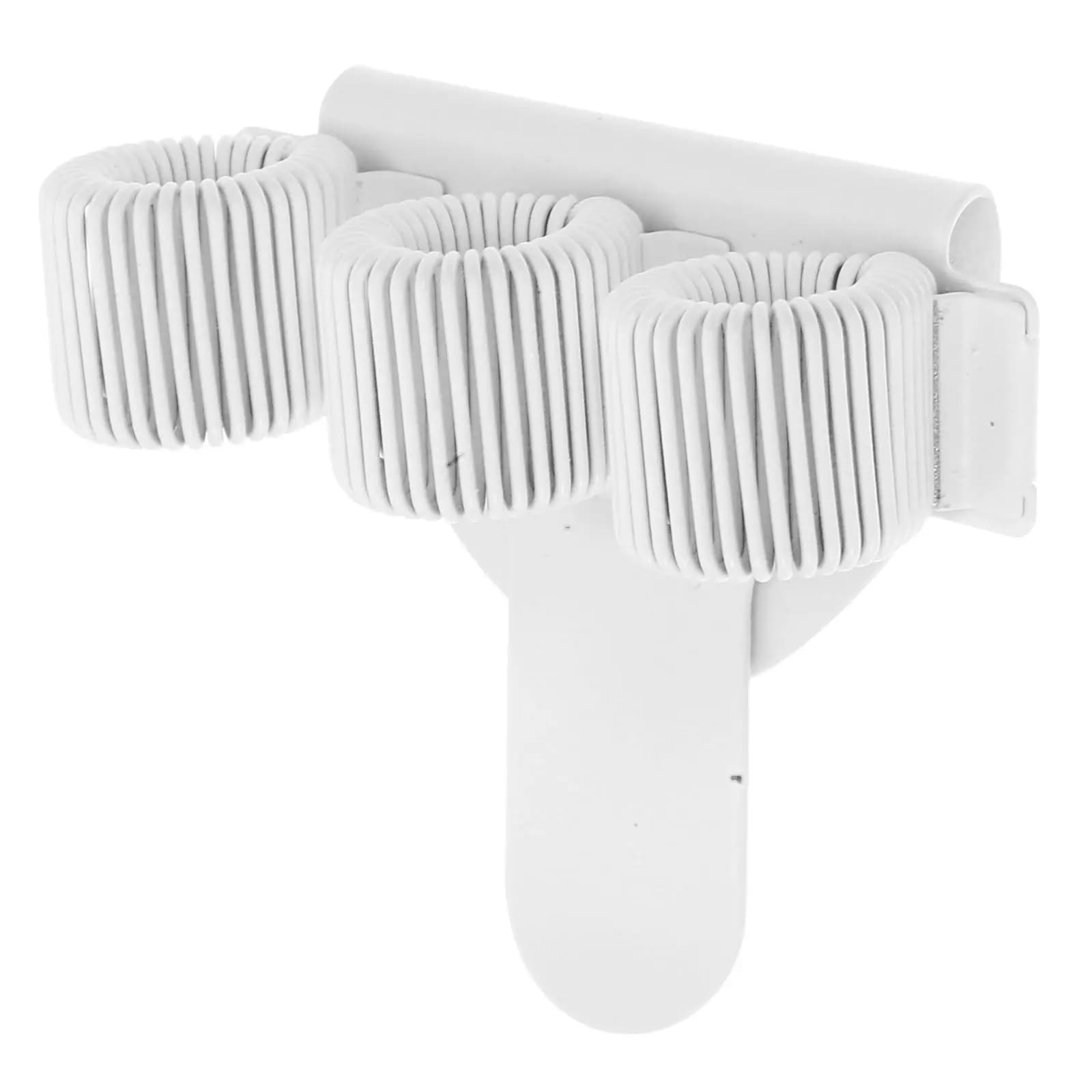 Portapenne a clip a molla in ferro con 3 anelli, organizer per penne per quaderni, diari e agende, strumento portatile per l'organizzazione degli strumenti di scrittura