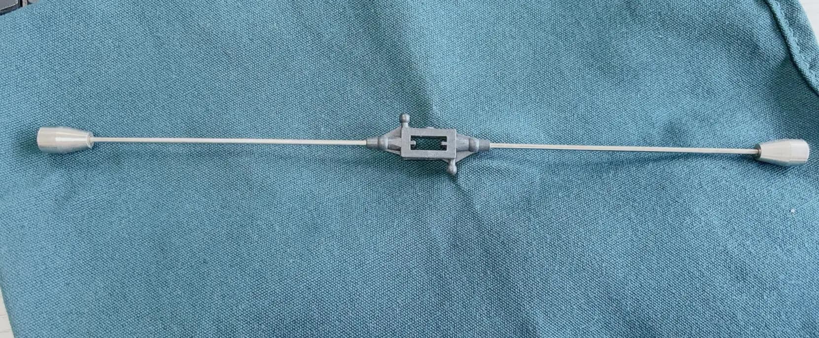 Set stabilizzatore Flybar in metallo 273MM 27CM per Huanqi JXD YD RC giocattolo Radiocontroller Modello Elicottero aereo giocattolo