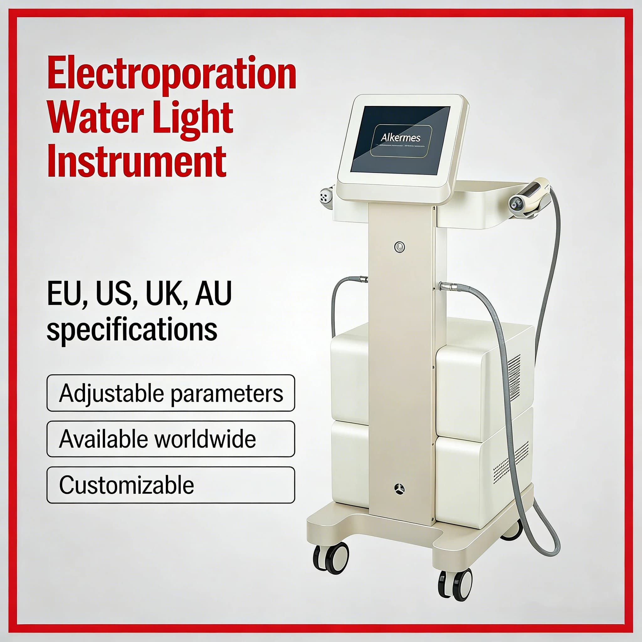 Introduttore di Essenza Superconduttore per la Pelle con Tecnologia Ottica Elettromeccanica a Perforazione per Idratazione e Ringiovanimento - Ideale per Saloni di Bellezza