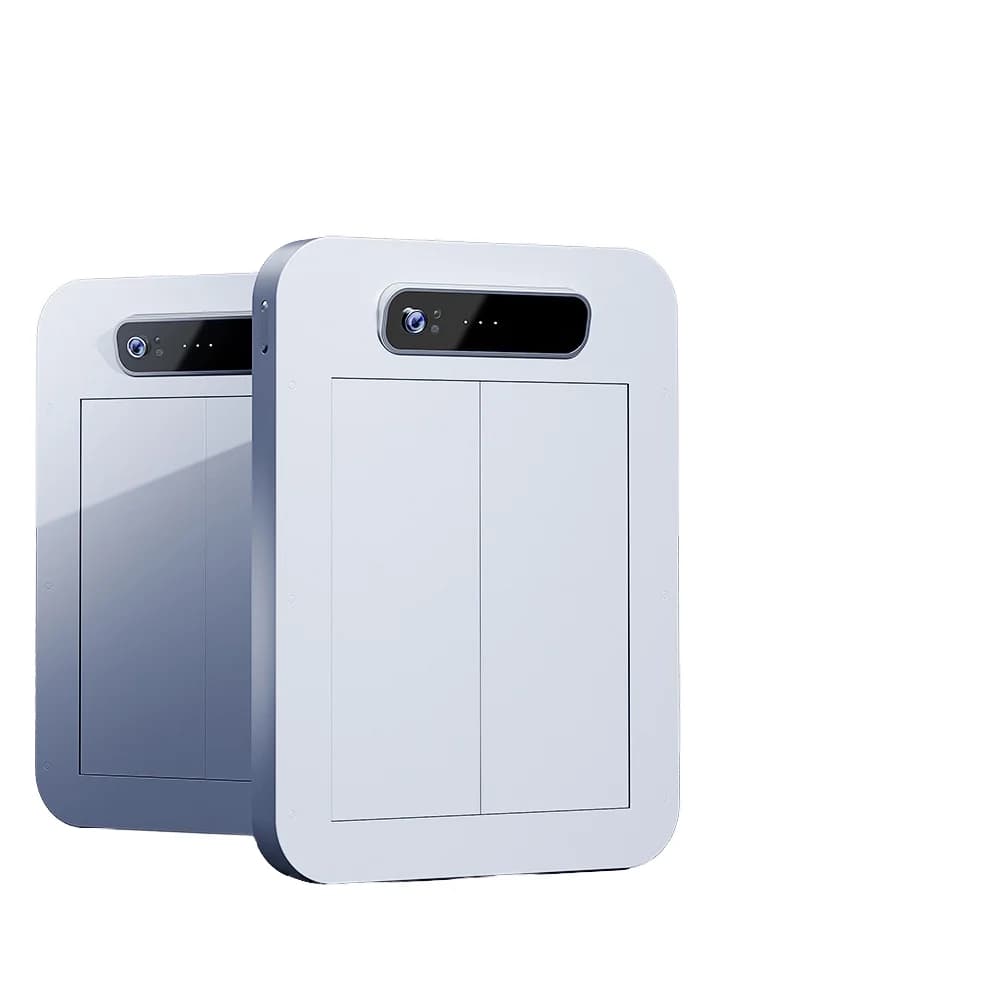 Intelligent AI Plastic Chicken House Door Camera Anti-pinch Solar Cage Door APP Control DKR-01S Model