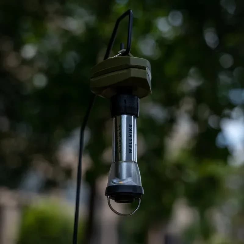 Gancio magnetico triangolare da campeggio esterno Luce da campeggio Ventosa magnetica Portatile Comodo e pratico Multifunzionale
