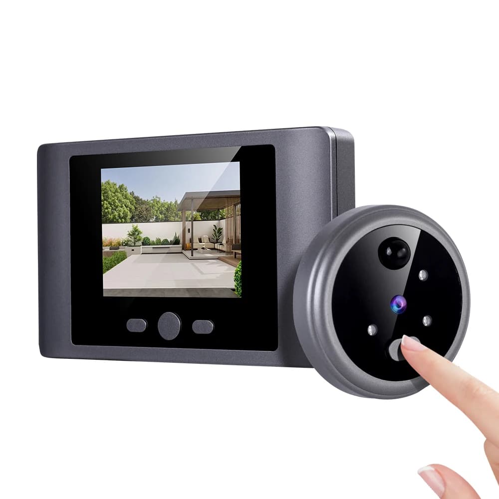 2.8 Inch Screen IR Night Vision Motion Detection Visual Doorbell Peephole Viewer Door Camera