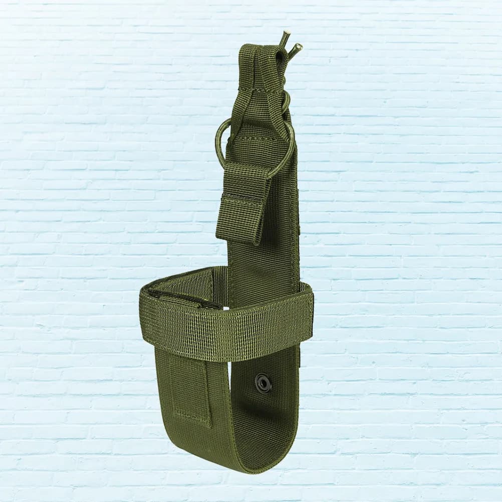 Portaborraccia Compatibile per Kettle Belt in Nylon 1000D Traspirante Elastico Regolabile con Design Adesivo per Gaming CS e Corsa