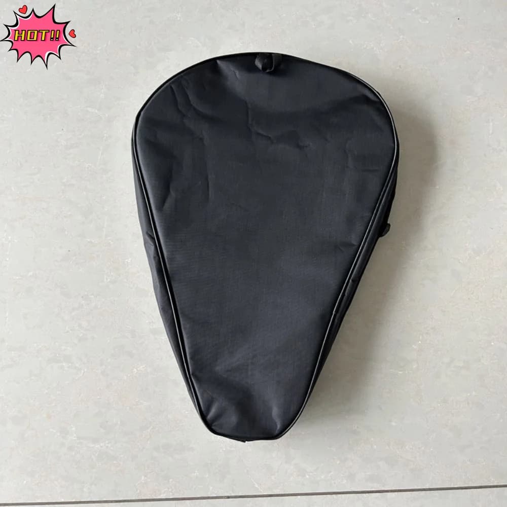 Black Oxford Fabric Paddle Bag, Waterproof, With Protective Shoulder Strap
