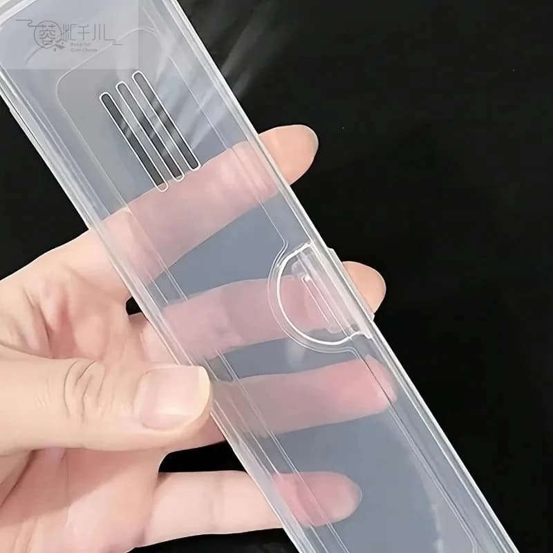 Toothbrush Box Transparent Organizer Case Travel Portable Toothbrush Holder Plastic Toothpaste Box Storage Container