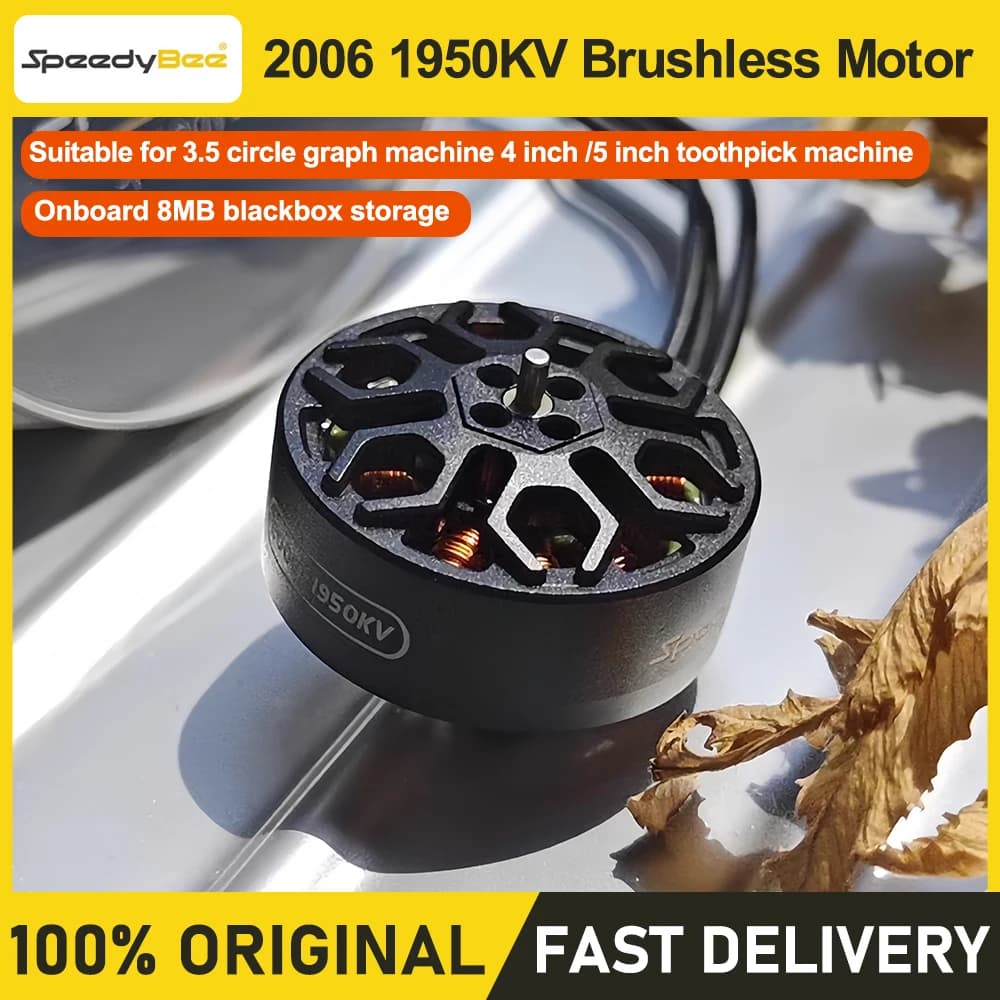 SpeedyBee 2006 1950KV Brushless Motor For RC FPV Bee35 Drone 3.5inch/4inch/5inch Tinywhoop Freestyle Racing Cinewhoop