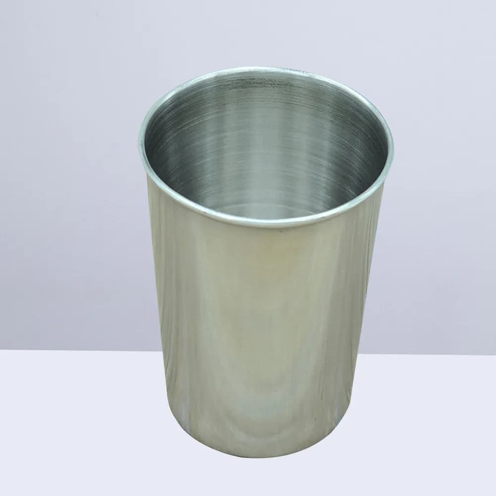 2 bicchieri in acciaio inossidabile da 180 ml, porta spazzolino da bagno, porta bicchieri multiuso per bevande, per viaggi e casa