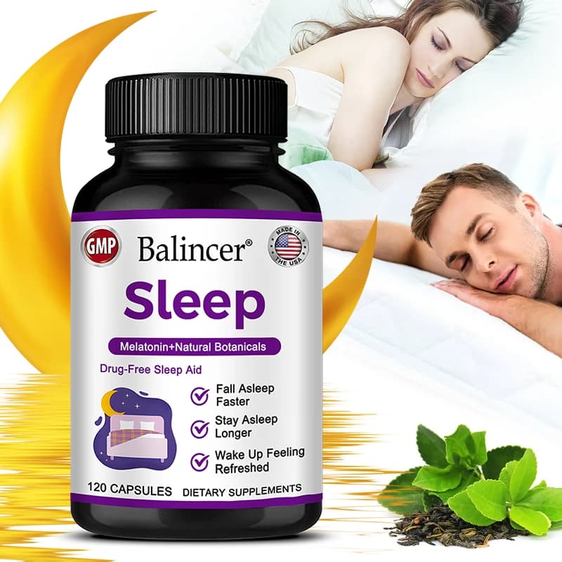 Radice di Valeriana - Supporto per Calma e Relax, Preparazione per il Sonno, Salute del Sistema Nervoso, con Estratto di Melatonina, 120 Capsule