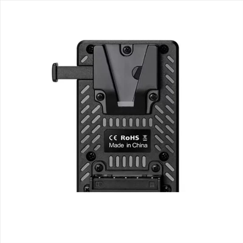 Practical light battery plate with V-Lock connection for power splitter adapter, DSLR cameras and cameras - Easy to use