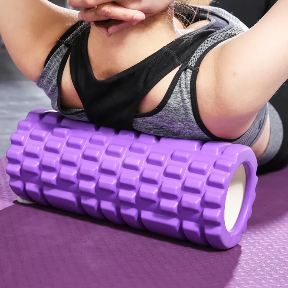 Yoga fitness column with 26*8 cm hollow foam massage roller for muscle relaxation and support for exercises, training companion, YOGA instrument