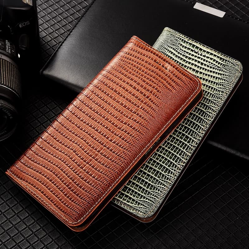 Custodia in pelle modello lucertola vintage per XiaoMi Mi 13 13T 14 12 12T 12S 12X Pro Ultra Lite NE Custodia a portafoglio con vibrazione magnetica